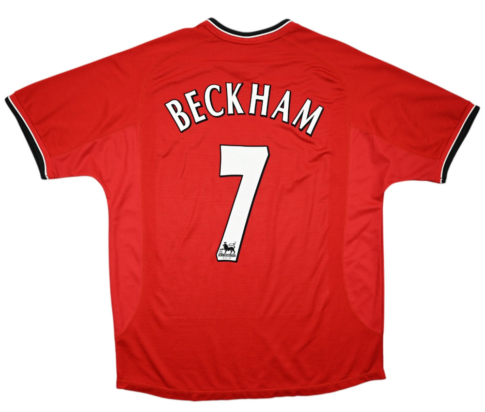 2000-02 MANCHESTER UNITED *BECKHAM* SHIRT XL