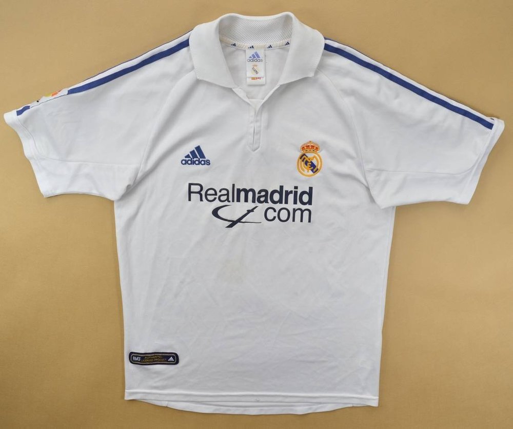 2001 REAL MADRID SHIRT S