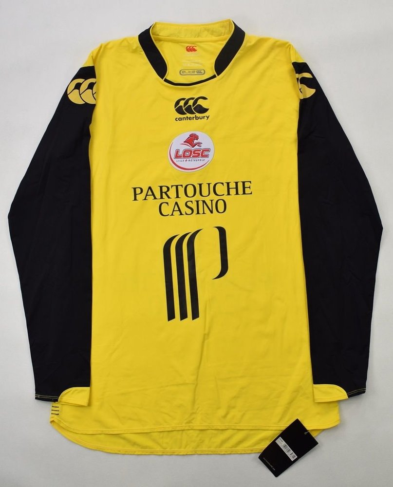 2008-09 LILLE OSC LONGSLEEVE SHIRT L