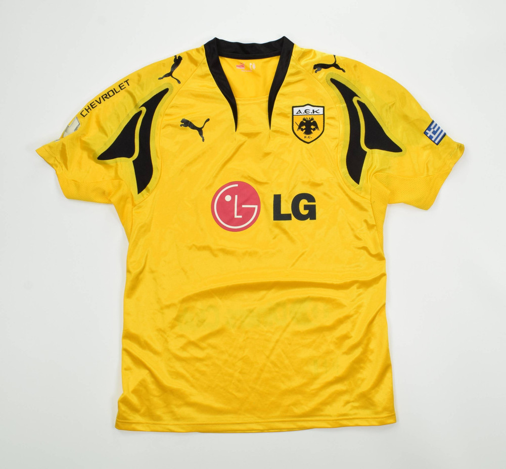 2007-08 AEK ATHENS SHIRT L