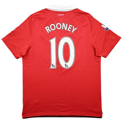 2010-11 MANCHESTER UNITED *ROONEY* SHIRT L