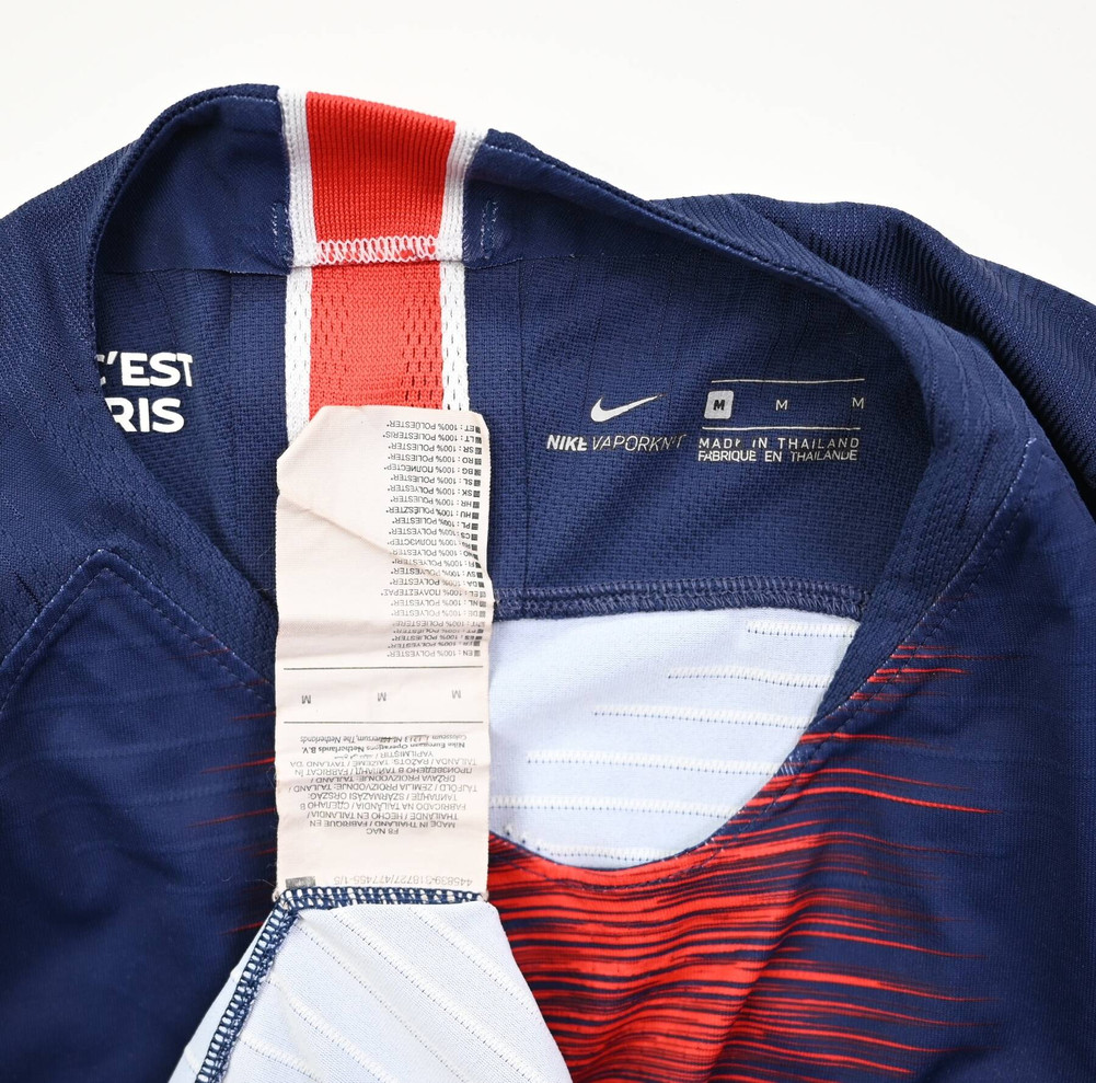 2018-19 PARIS SAINT-GERMAIN VAPORKNIT PLAYER ISSUE SHIRT M