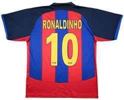 1999-00 FC BARCELONA *RONALDINHO* KOSZULKA S