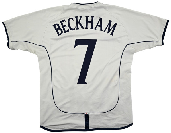 2001-03 ENGLAND *BECKHAM* SHIRT M