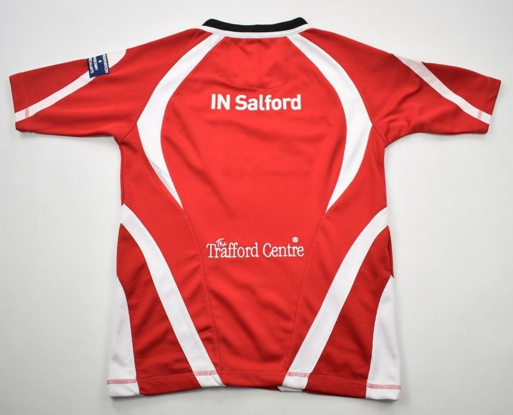 SALFORD CITY REDS RUGBY KOOGA SHIRT L. BOYS