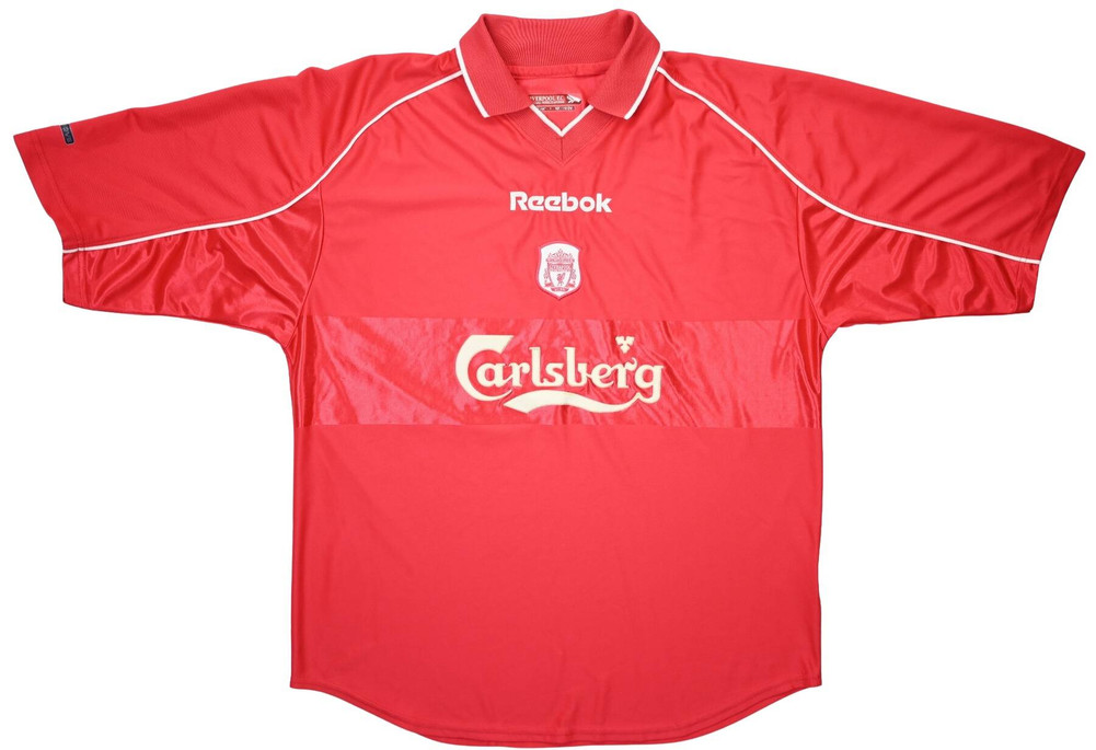 2000-02 LIVERPOOL *GERRARD* SHIRT L