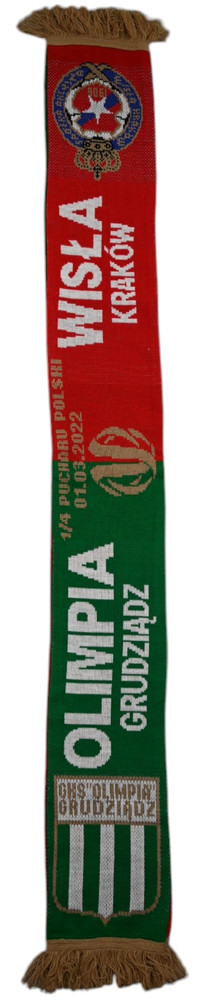 OLIMPIA GRUDZIĄDZ / WISŁA KRAKÓW 1/4 PUCHARU POLSKI SZALIK