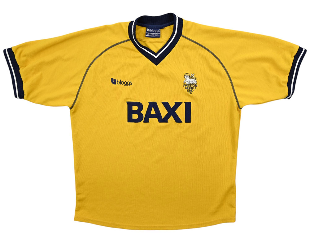 2001-02 PRESTON NORTH END FC SHIRT XL