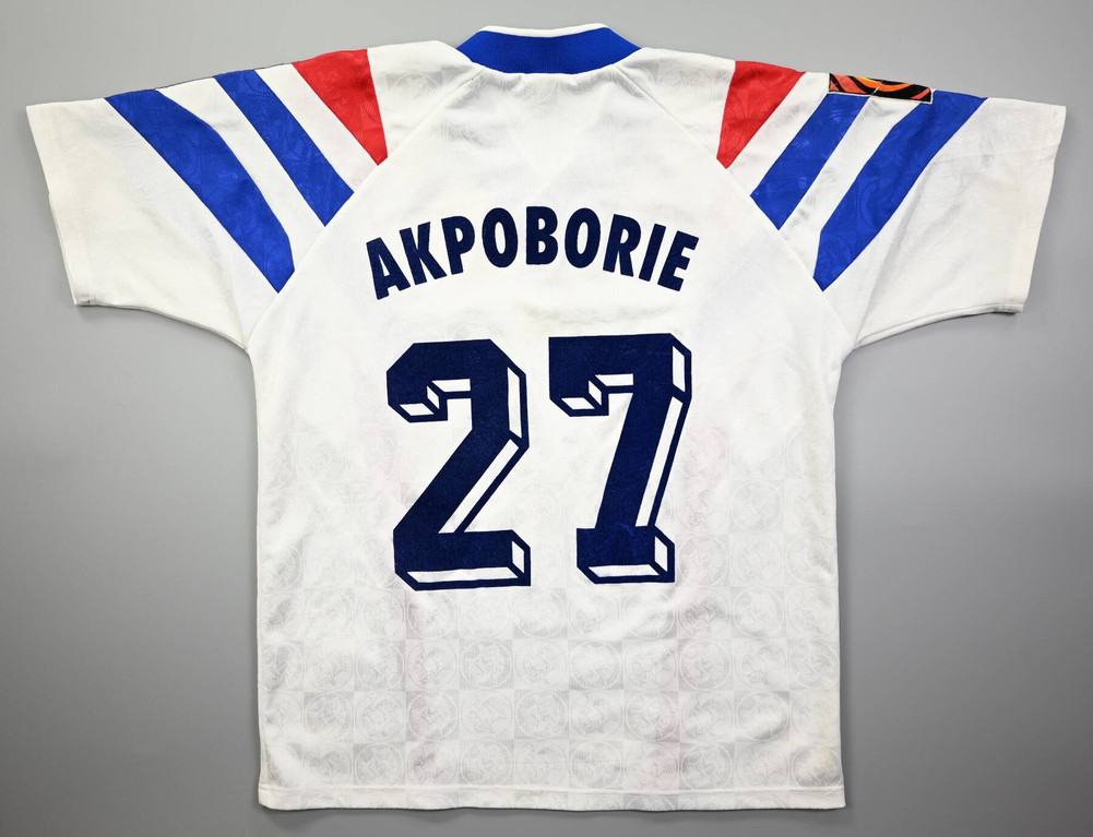 1996-97 FC HANSA ROSTOCK *AKPOBORIE* SHIRT XS