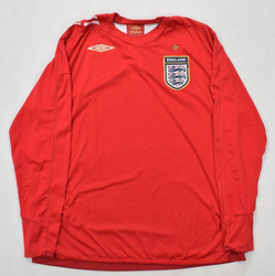 2006-08 ENGLAND LONGSLEEVE XL