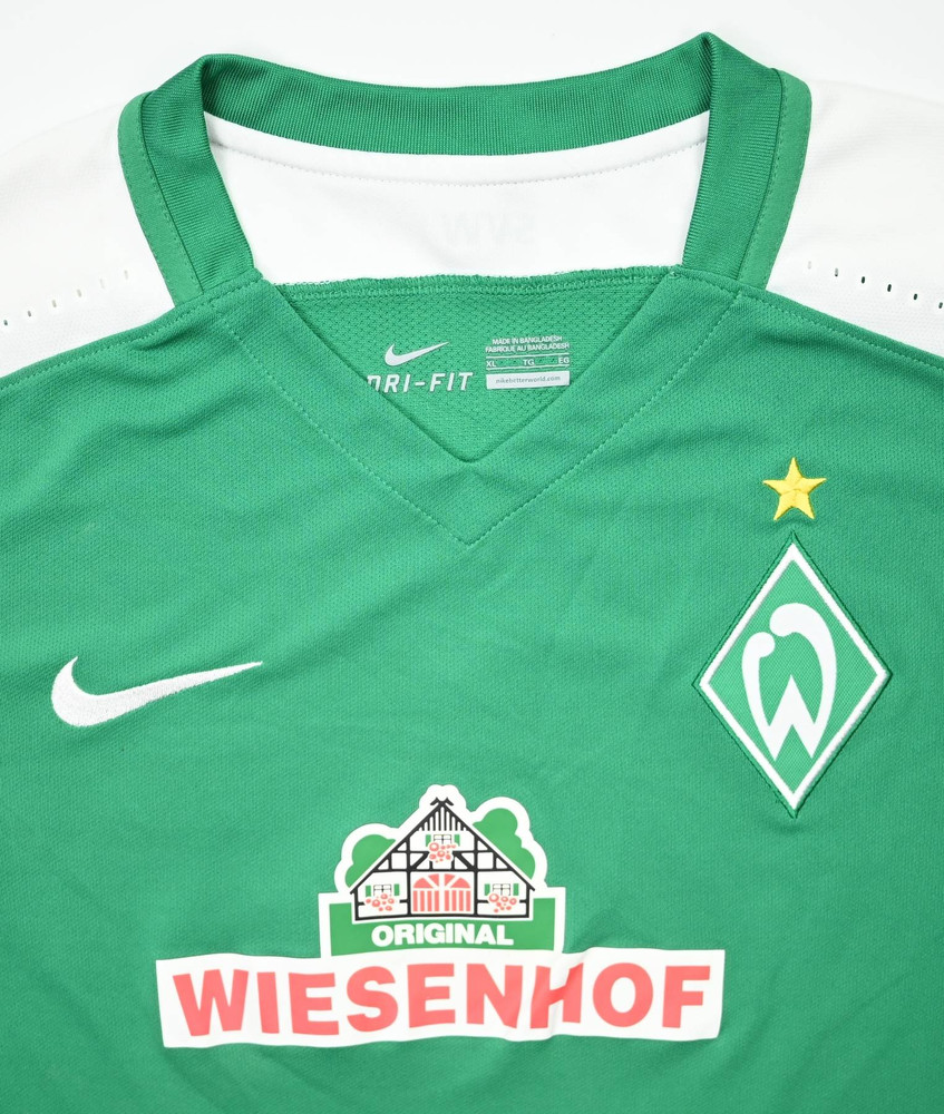 2015-16 WERDER BREMEN *PAVLOVIC* MATCH ISSUE SHIRT XL