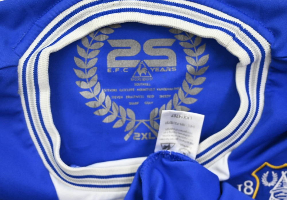 2009-10 EVERTON *FELLAINI* SHIRT XXL