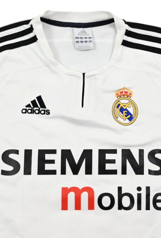 2003-04 REAL MADRID *BECKHAM* SHIRT XL. BOYS