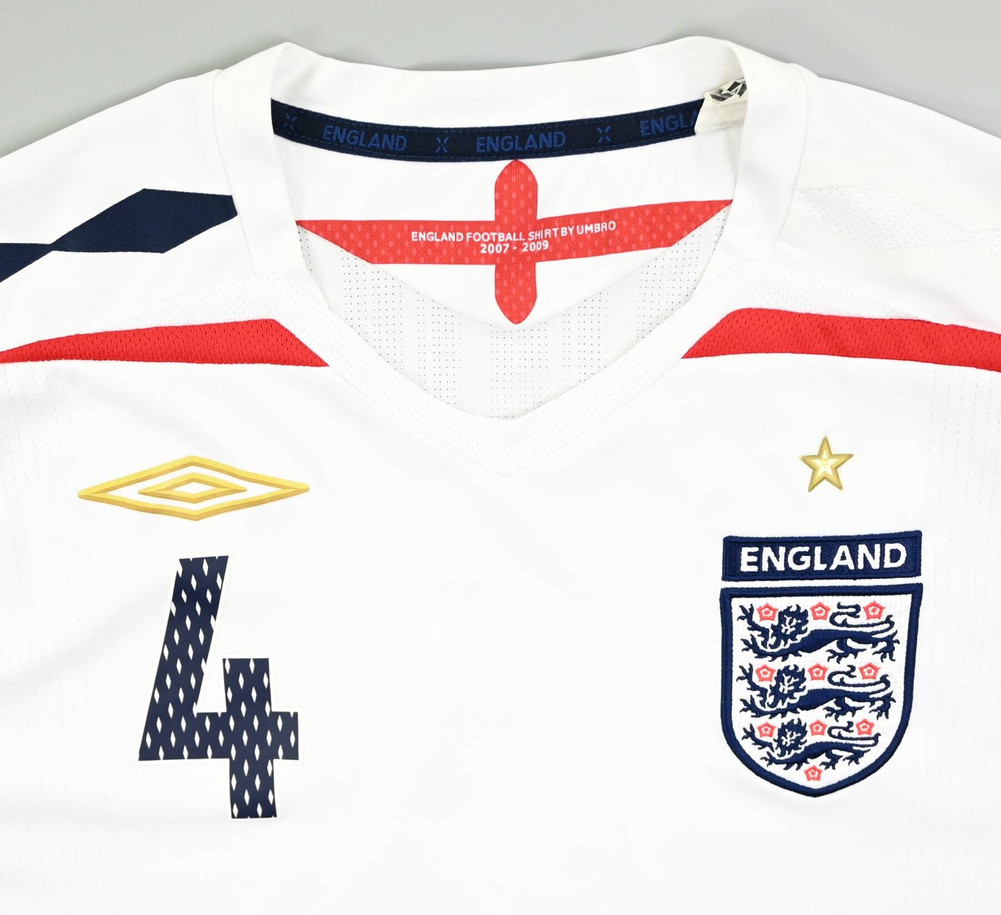2007-09 ENGLAND *GERRARD* KOSZULKA XL