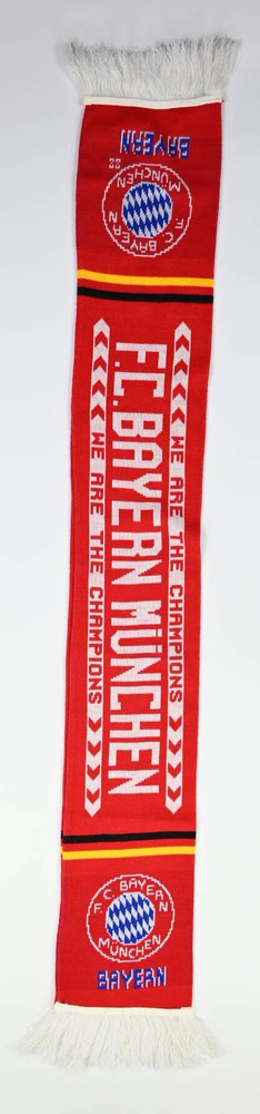FC. BAYERN MUNCHEN WE ARE THE CHAMPIONS SCARF