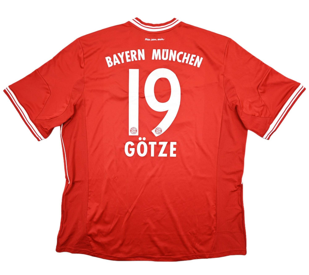 2013-14 BAYERN MUNCHEN *GOTZE* KOSZULKA XXL