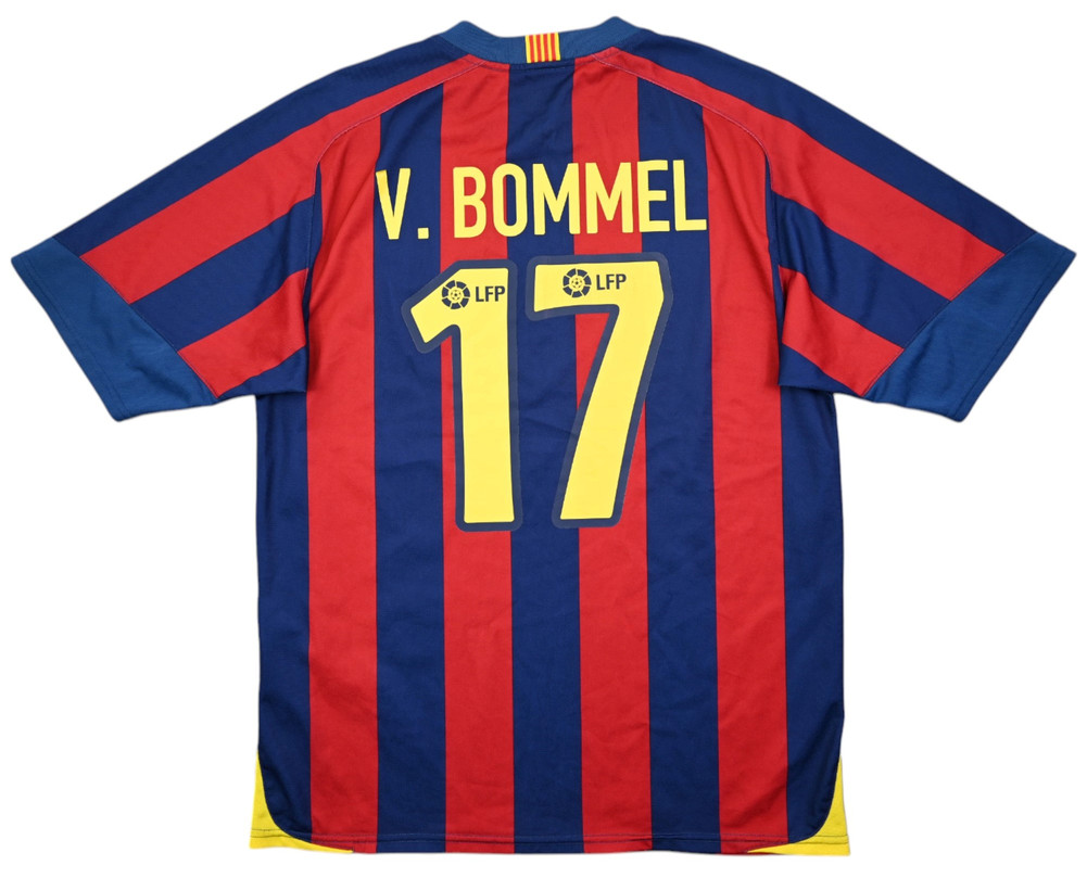 2005-06 BARCELONA *V. BOMMEL* SHIRT S