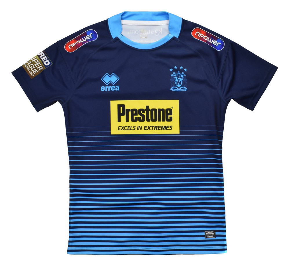WIGAN WARRIORS *TREEN* RUGBY KOSZULKA XL