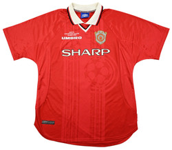 1999-00 MANCHESTER UNITED *BECKHAM* KOSZULKA XL