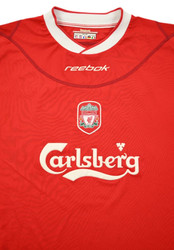2002-04 LIVERPOOL *GERRARD* SHIRT L