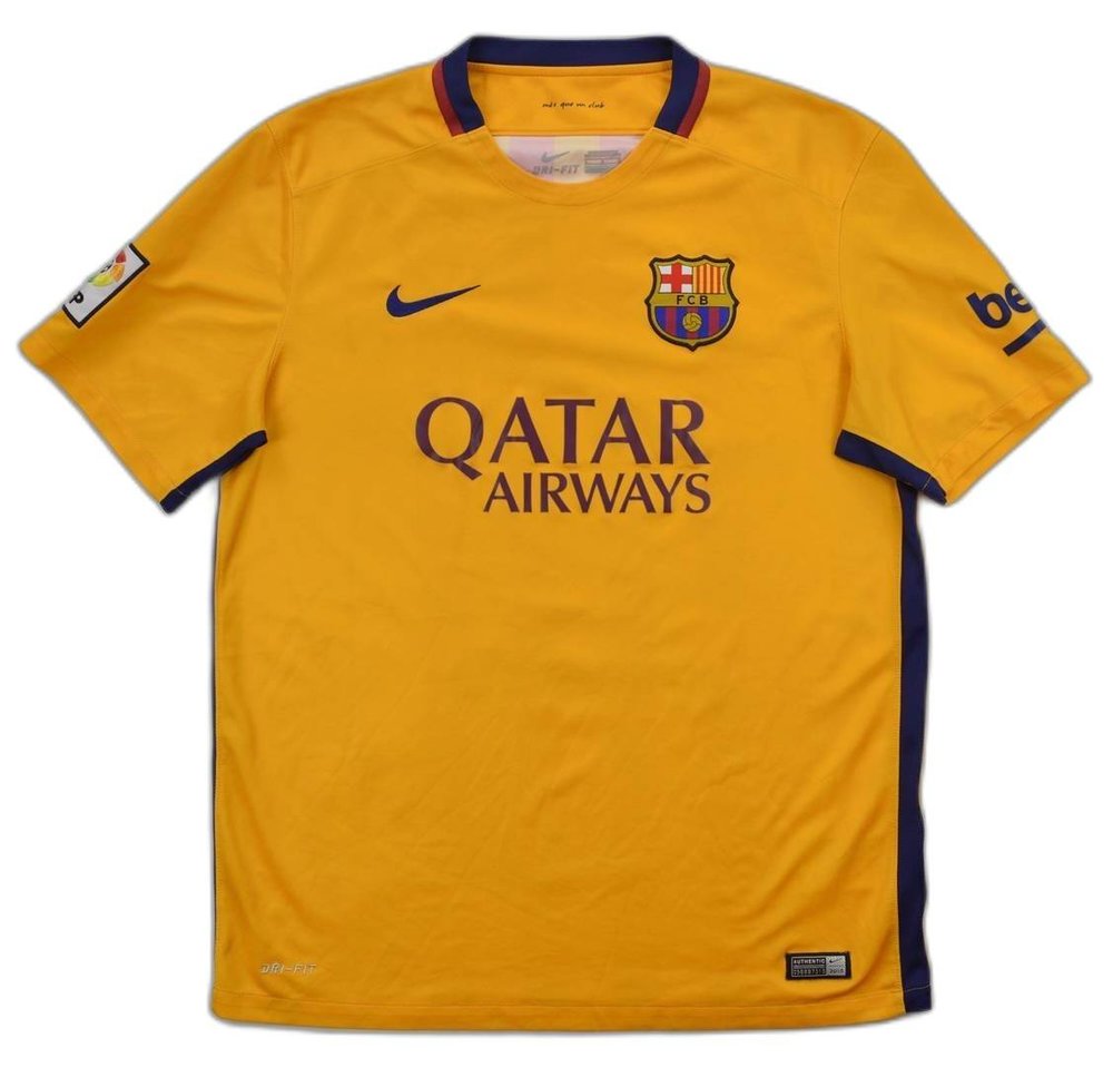 2015-16 FC BARCELONA SHIRT M