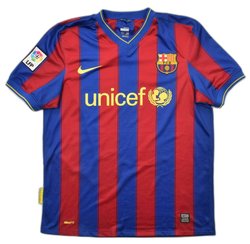 2009-10 FC BARCELONA SHIRT S