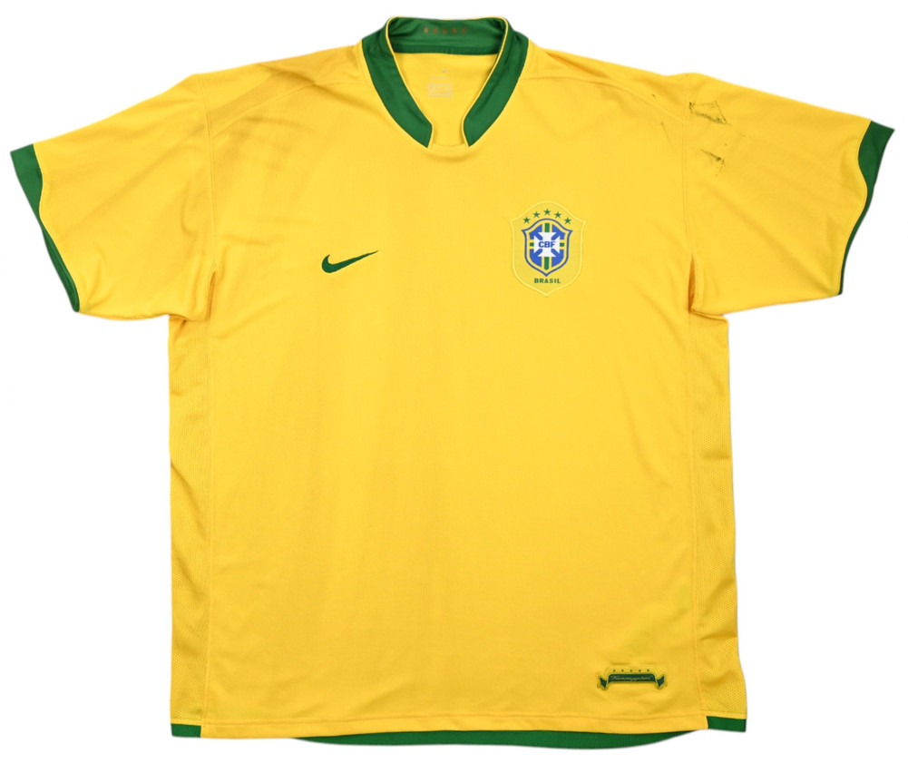 2006-08 BRAZIL SHIRT XXL