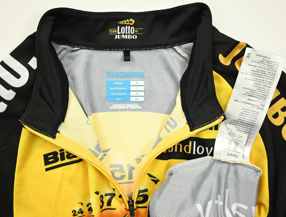 SHIMANO BIANCHI LOTTO CYCLING SHIRT XL