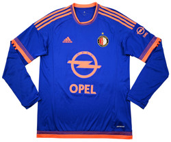 2015-16 FEYENOORD LONGSLEEVE SHIRT M