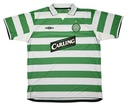 2004-05 CELTIC GLASGOW SHIRT XL