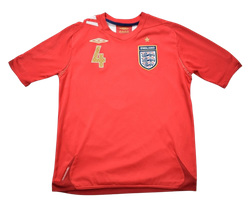 2006-08 ENGLAND *GERRARD* SHIRT L