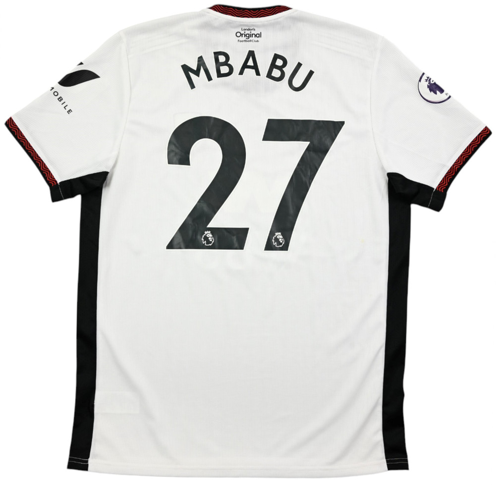 2022-23 FULHAM *MBABU* SHIRT L
