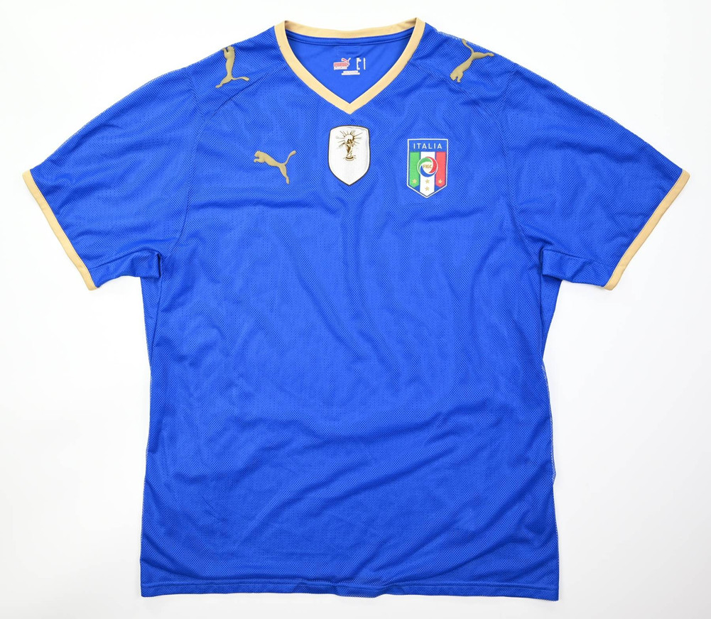 2007-08 ITALY SHIRT L