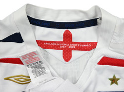 2007-09 ENGLAND *TERRY* SHIRT L. BOYS