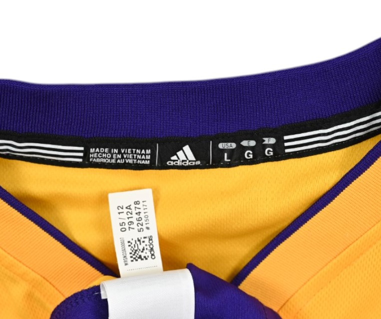 LOS ANGELES LAKERS *BRYANT* NBA SHIRT L