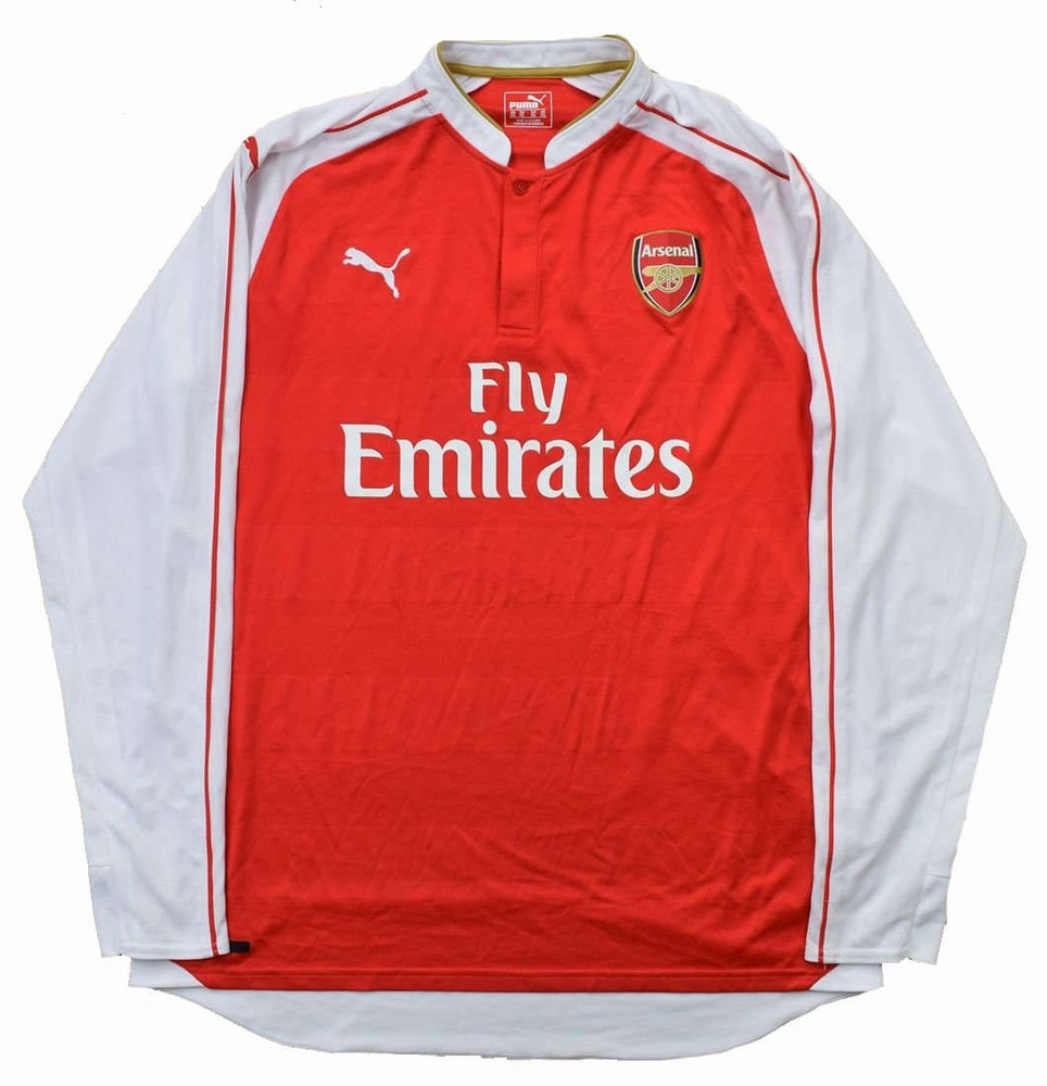 2015-16 ARSENAL LONDON *COQUELIN* SHIRT XL