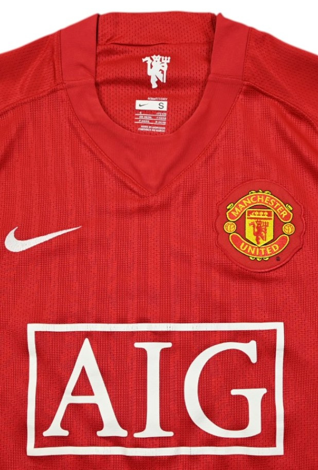 2007-09 MANCHESTER UNITED *RONALDO* SHIRT S