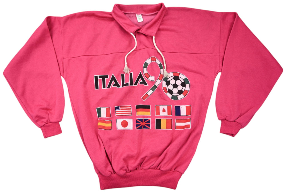 ITALIA WORLD CUP 1990 VINTAGE BLUZA XL