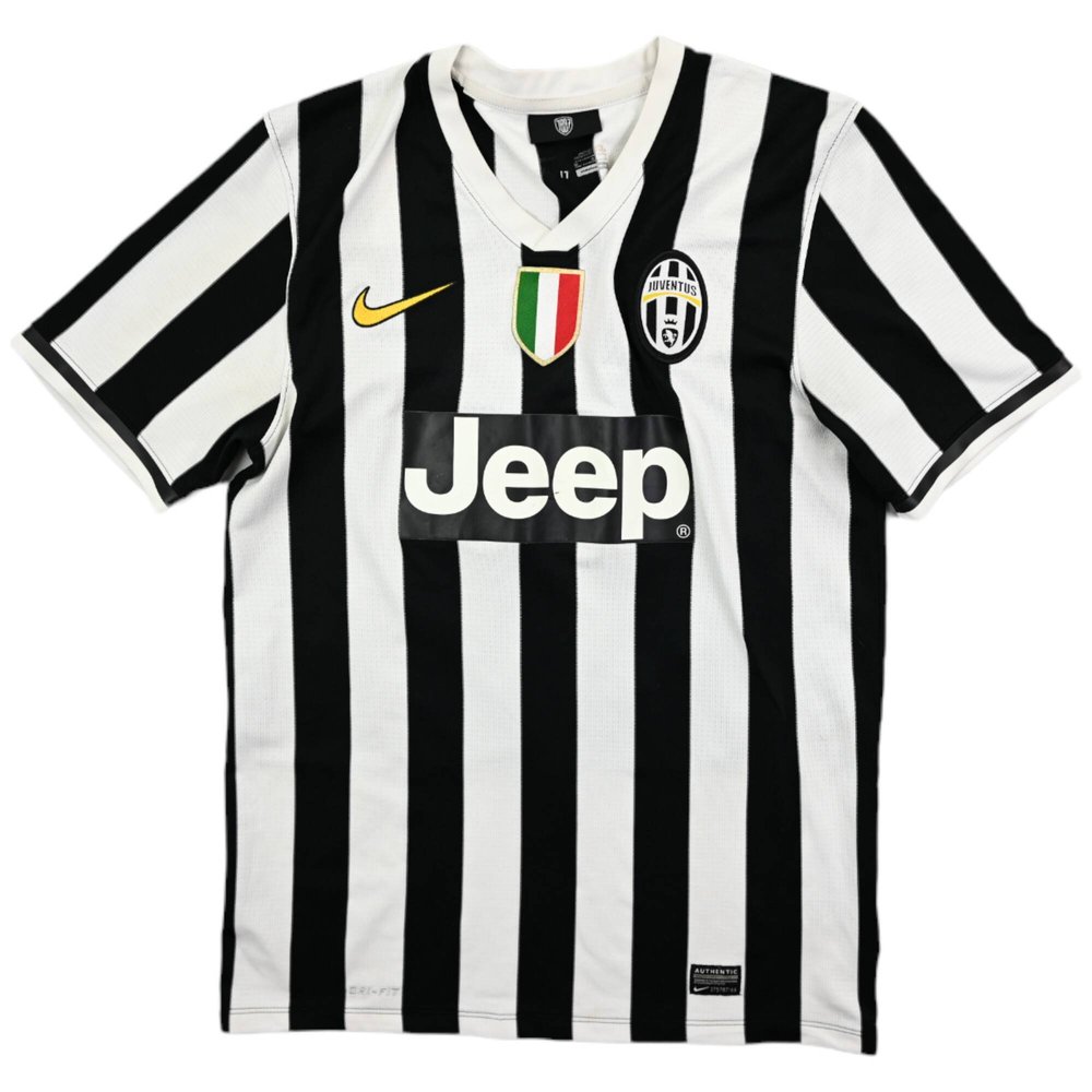 2013-14 JUVENTUS *VIDAL* SHIRT M