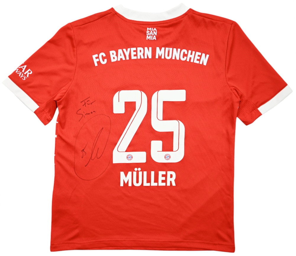2022-23 BAYERN MUNCHEN *MULLER* KOSZULKA M. BOYS 