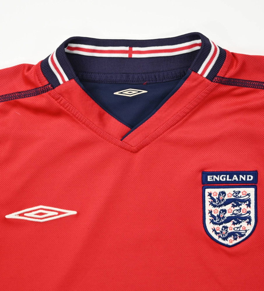 2002-04 ENGLAND SHIRT XL. BOYS