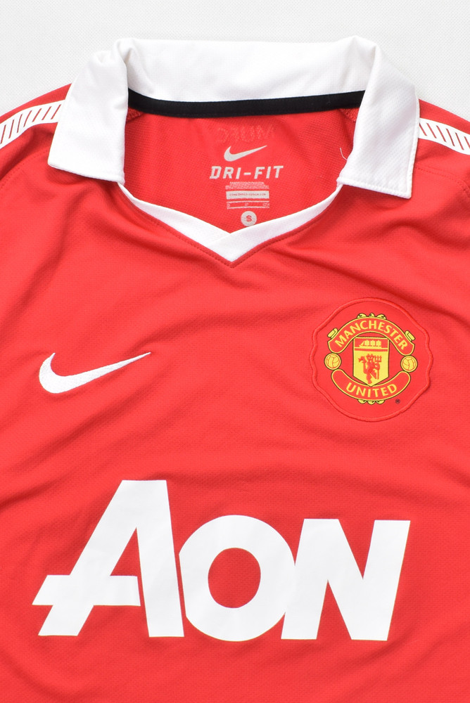 2010-11 MANCHESTER UNITED *VIDIC* SHIRT S