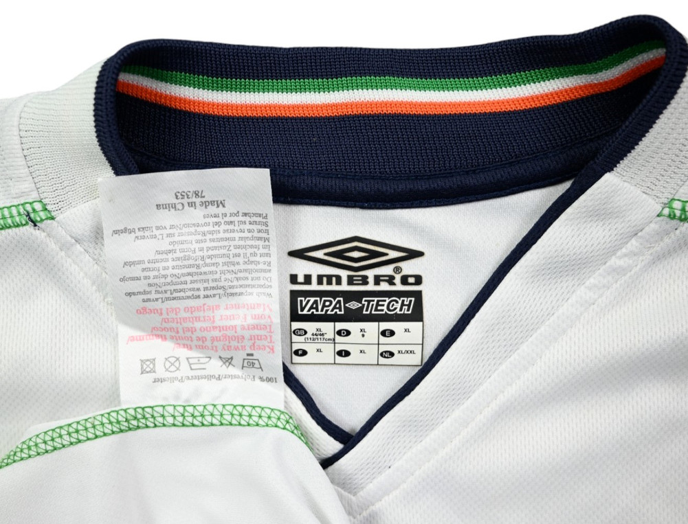 2002-03 IRELAND SHIRT XL