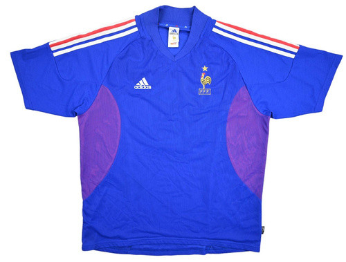 2002-04 FRANCE *ZIDANE* SHIRT XL