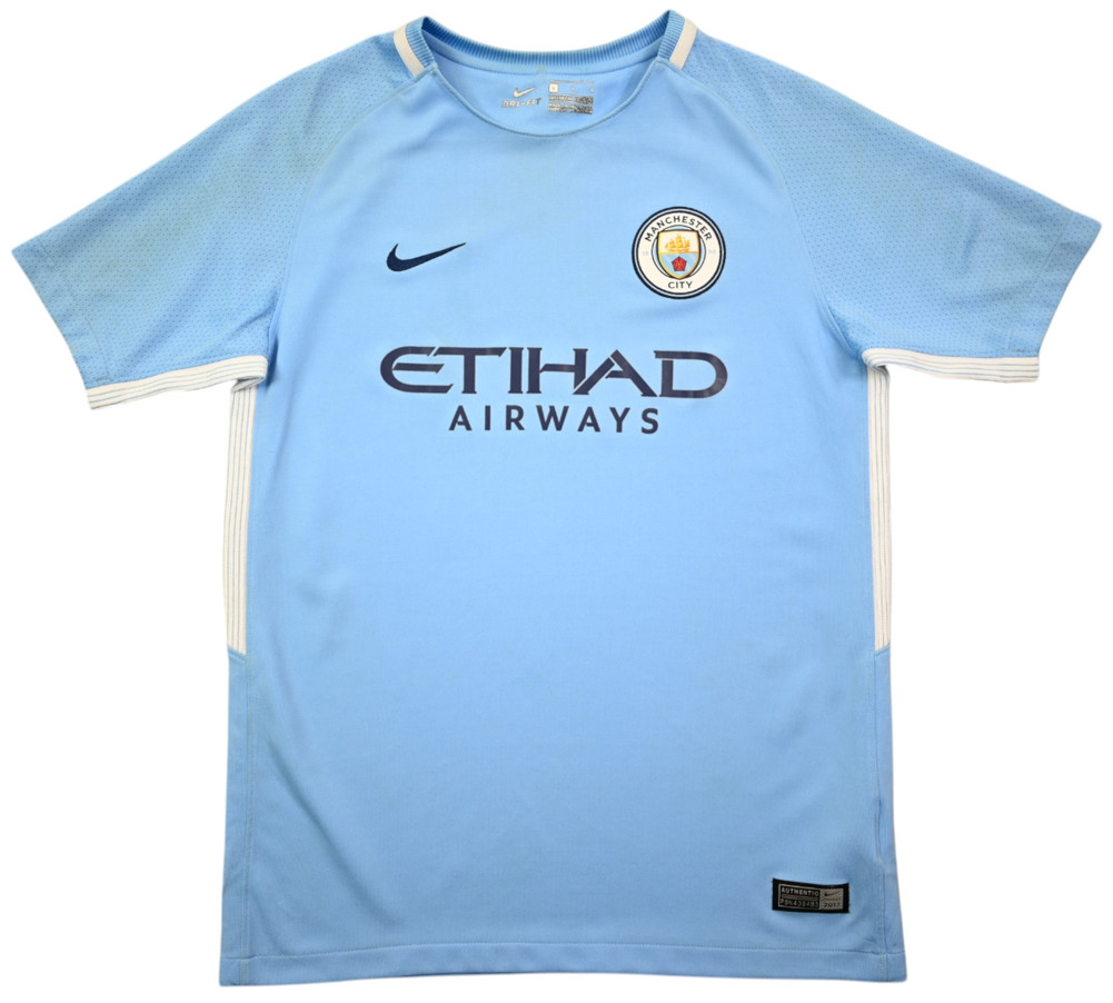 2017-18 MANCHESTER CITY SHIRT L. BOYS