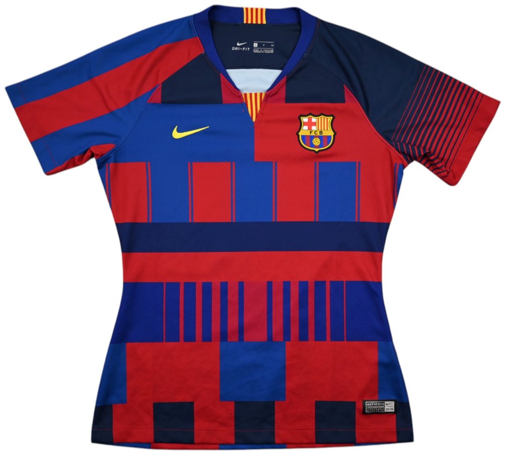 2018-19 FC BARCELONA SHIRT WOMENS S