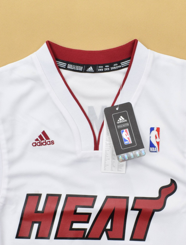 MIAMI HEAT *JAMES* NBA  ADIDAS KOSZULKA XXS