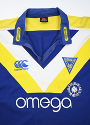 WARRINGTON WOLVES RUGBY SHIRT XXL
