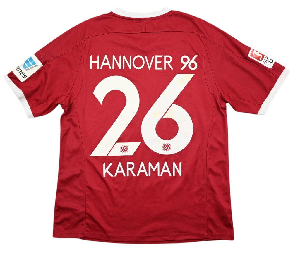 2016-17 HANNOVER 96 *KARAMAN* SHIRT M/L
