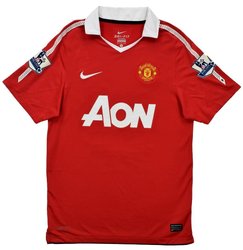 2010-11 MANCHESTER UNITED *SCHOLES* SHIRT S